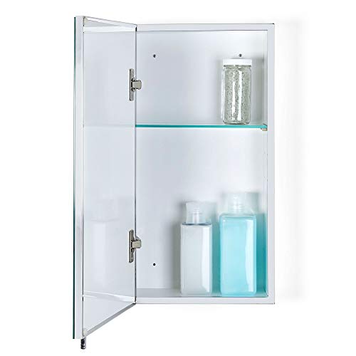 Better Living Products Mirrored Medicine Cabinet, Stainless Steel