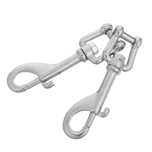 Mousqueton de plongée en acier inoxydable pivotant de haute précision Mikonona