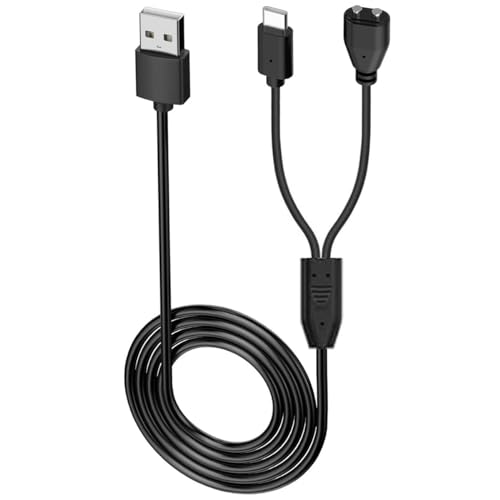 Kissmart Charger for Jugbow/Delupet/Yawpet Dog Training Collar Magnetic Charging Cable for DT-61/66/67/68/72/73 Shock Collar and Remote (3.3ft/1m)