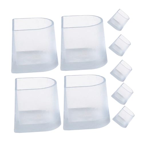 Baluue 5 Paar Abriebfeste High Heel Fersenschutz Transparent Größem Wiederverwendbar Damen Schuhe Schutz Für Outdoor Gras Schlamm