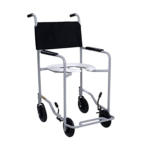 Cadeira Rodas Banho CDS 85Kg Pedal Fixo