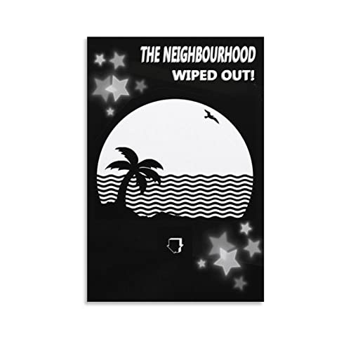 Poster The Neighbourhood affiche decoration murale salon et impression toile 60x90