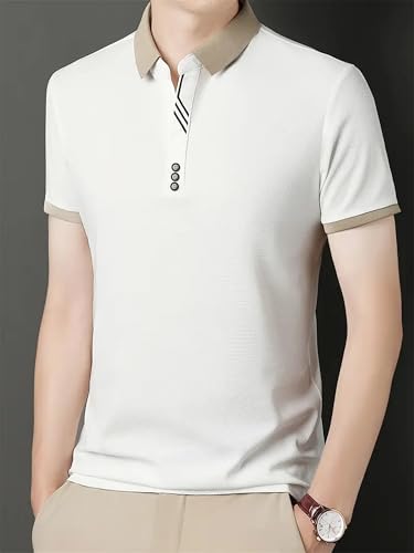 Image of Lymio Polo T Shirt for Men || T Shirt for Man || Collar T Shirt Style Men (Packs Also Available) (Polo-55-58)