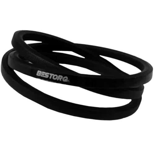 Image of BESTORQ AA55 Rubber V-Belt, Wrapped /Hex, Black, 57 inch Length x 0.5 inch Width x 0.42 inch Height