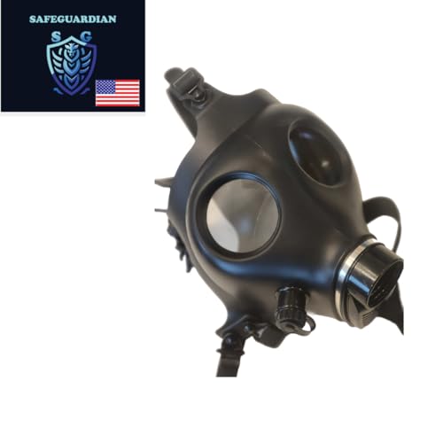 SafeGuardian Israeli Gas Mask Respirator Shield - Halloween - Nuclear - Paintball - Survival and Tactical - Thumbnail 4