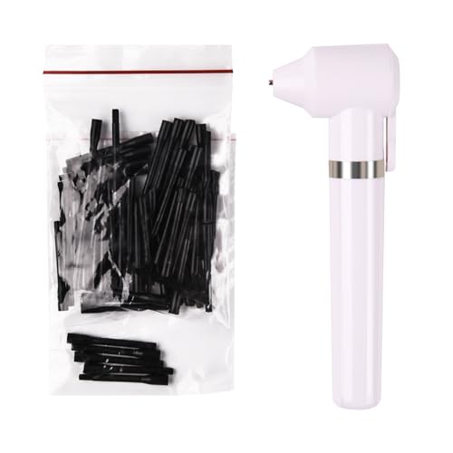 Dragoart Tattoo Ink Mixer Electric, Pigment Mixer Machine 55Pcs Mixing Sticks, Tattoo Ink Makeup Eyebrow Color Ink Agitator Machine for Tattoo Supplies Microblading(White)