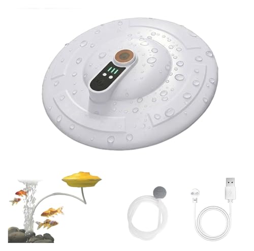 Aérateur de seau magnétique et ultra-silencieux à canal portable rechargeable
