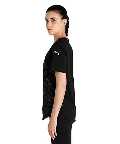 Image of Puma Run Graphic AOP SS Polyester Regular Fit Womens T-Shirt