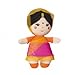 Poupée du monde en Peluche - Indienne