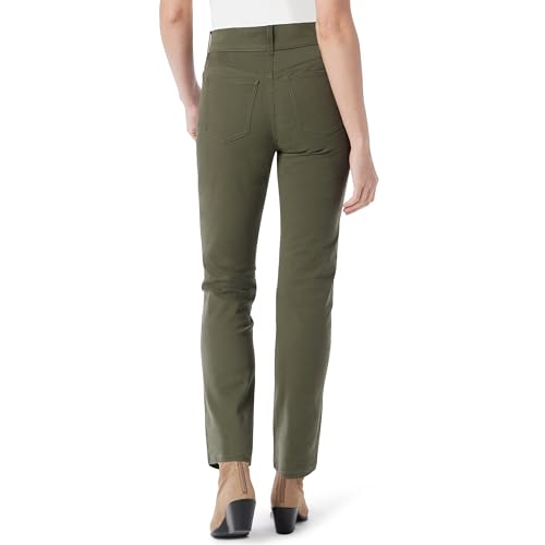 Image of Gloria Vanderbilt Womens Shape Effect Pull on High Rise Straight Leg Jean Standard