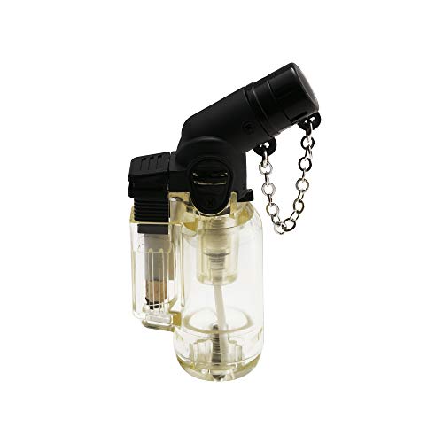 Isqueiro maçarico 1 chama NERONE Torch clear