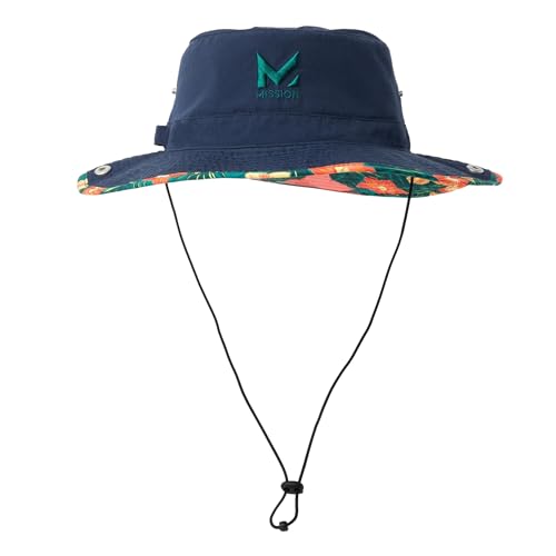 Mission Cooling Bucket Hat, Big Island Energy - Unisex Wide-Brim Hat For Men & Women - Lightweight, Foldable & Durable - Cools Up To 2 Hours - Upf 50 Sun Protection cover