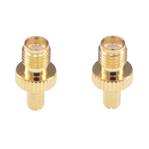 RFaha 5pcs SMA Female to TS9 Male RF Coax Adapter TS9 to SMA Coaxial Connector Adapter(F25-5) - Image 3