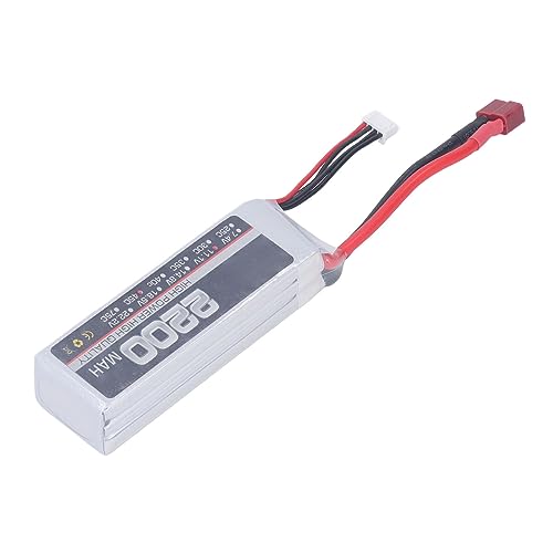 Batterie RC Lipo 11.1V 2200mAh, accumulateur lithium 3S haute densité