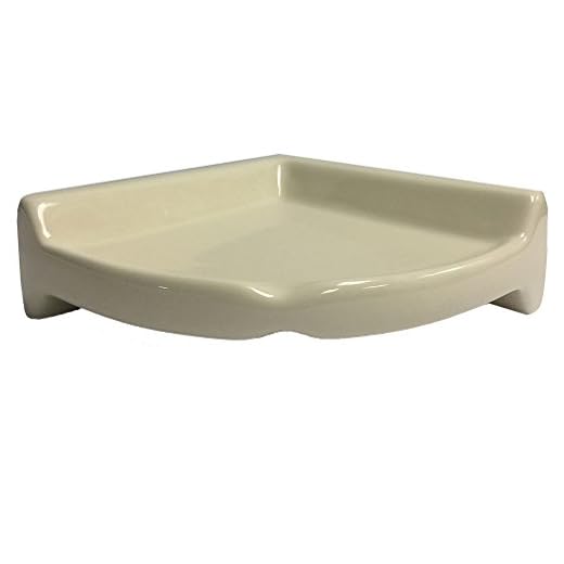 Corner Shower Shelf - U135 Almond