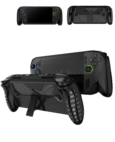 ROG Xbox ally X �p �P�[�X �J�o�[�yYANMONGI�z�ی�J�o�[ �V���R���ی�P�[�X �ϏՌ� �����h�~ �h�� �h�o �w��h�~ �L�Y�h�~ �S�ʕی� ASUS ROG Xbox Ally X �Ή� (�u���b�N)