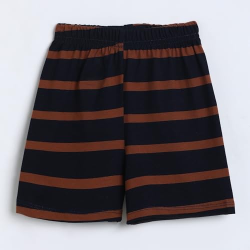Image of The Boo Boo Club Pure 100% Cotton Baby Boy's & Baby Girl's Printed Shorts (Pack of 5)