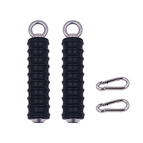 Sknrlko 2Pcs Push Down Single Gym Handle Triceps Strength Pull Up Hand Grips for Cable Machine Attachment Arm Fitness Equipment