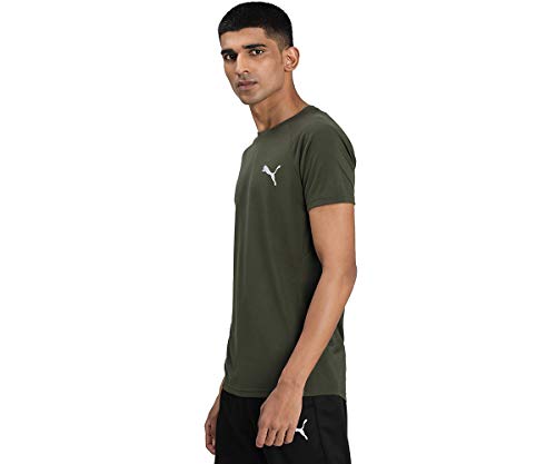 Image of Puma Men's Solid Regular Fit T Shirt