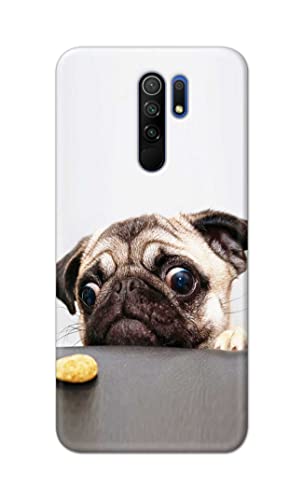 Image of PRINTFIDAA� Printed Hard Back Cover Case for Mi Poco M2 | Mi Poco M2 Reloaded Back Cover (Pug Dog) -2808