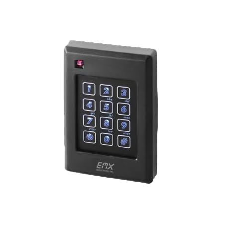 EMX TRES-100-P-640-HA 125 kHz Proximity Reader Keypad Switch Plate Wiegand IP67 Up to 7 Inch Read Range HID AWID