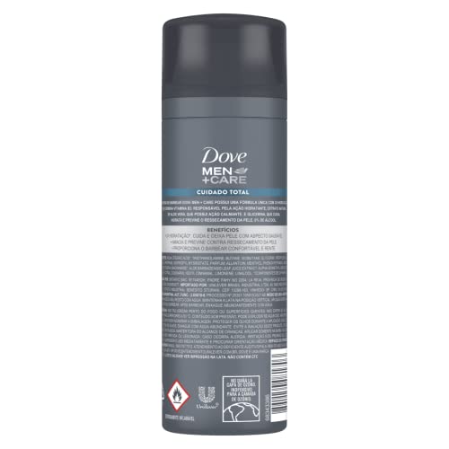 Espuma de Barbear Dove Men+Care Cuidado Total 200Ml, Dove