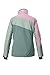 killtec Damen Skijacke/Funktionsjacke mit abzippbarer Kapuze und Schneefang KSW 26 WMN SKI JCKT, helles salbei, 48, 43412-000