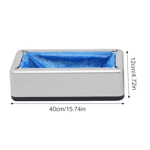 MRKU Dispensador automático de cubrezapatos: máquina portátil para un empaquetado rápido, Ideal para reuniones y Eventos en casa.