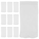 SEWACC Calcetines para Skimmer de Piscina 20 Piezas Bolsas de Malla Fina de Poliéster Elástico Red de Filtro para Cesta de Piscinas Accesorios para Limpieza de Residuos Pequeños