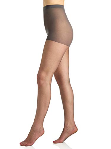 Image of Berkshire 4408 Women's Ultra Sheer Non Control Top Pantyhose - 15 Denier Tights for Women's with Sandalfoot Toe