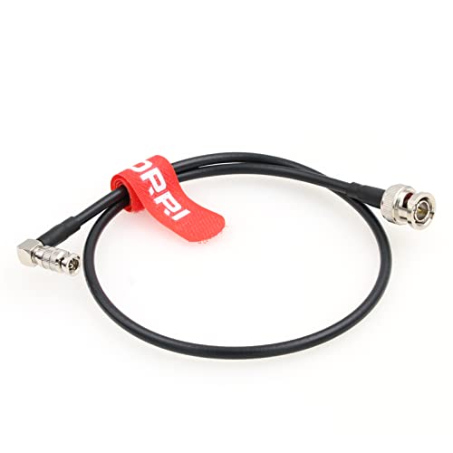 DRRI BNC Male to High Density Micro BNC Right Angle HD-SDI 3G/6G Video RG59 Belden 1855A Cable for Blackmagic Video Assist 5" - Image 2