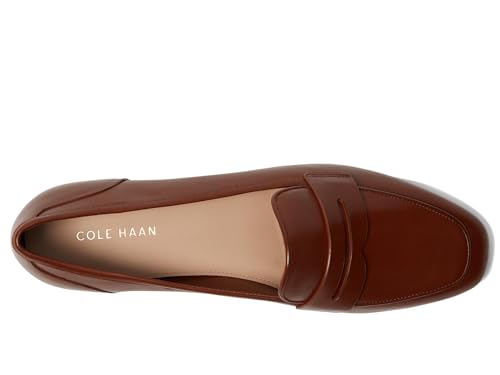 Cole Haan Cole Haan Womens Tarese Soft Loafer, Dark Cuoio Leather, 7.5-B US