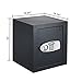 Fireproof Home Safe - Electronic Lockbox with Keypad, 2 Keys, and Interior Shelf - Protects Cash, Jewelry, Documents, and More by Paragon Safes (Gray)