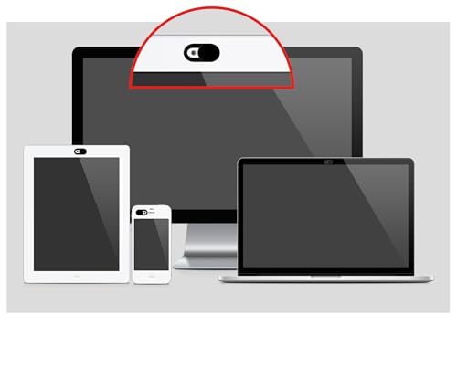 image for TENOC Webcam Cover, Camera Privacy Cover Slide for Laptop/Cell Phone/i