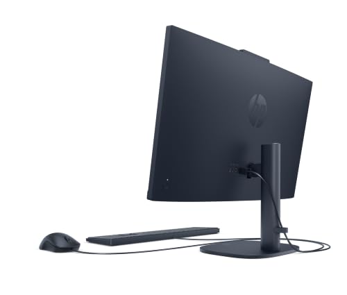 Image of HP OmniStudio All-in-One Desktop 24-cv0440 PC, Windows 11 Home, 23.8 inch, Touch Screen, AMD Ryzen 3, 8GB RAM, 512GB SSD, FHD, Denim Blue
