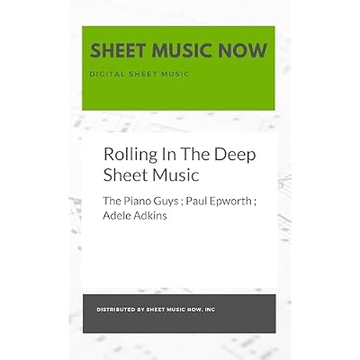 Rolling In The Deep Sheet Music