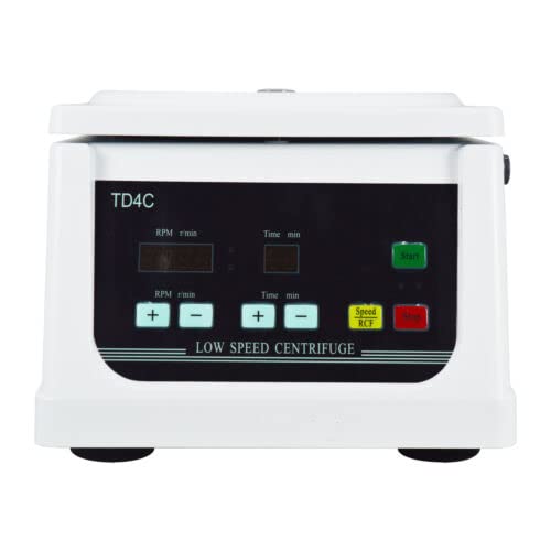 Portable Lab 4000RPM Electric Centrifuge PRP Medical Low Speed Centrifuge with 8 * 15ml Centrifuge Tubes