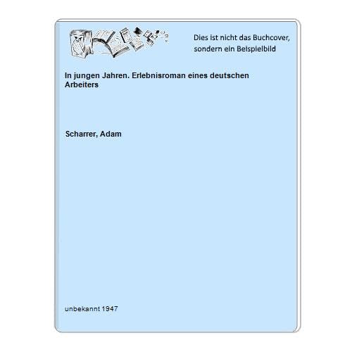 In jungen Jahren. Erlebnisroman eines deutschen Arbeiters