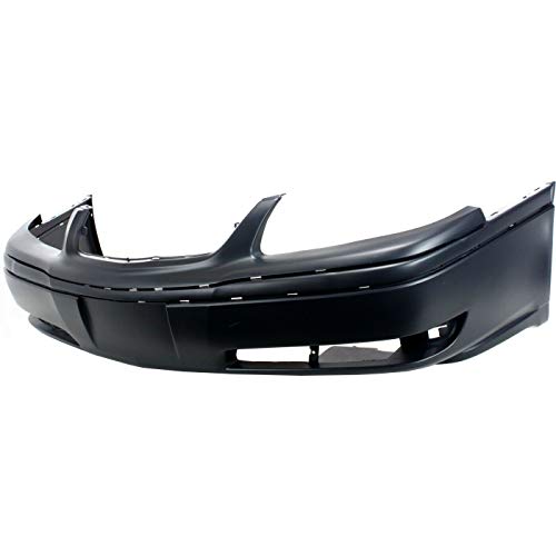 Image of FitParts Compatible with Chevrolet Impala 2000-2005 Front Bumper Cover | Primed, With Fog Light Holes, Sedan, Ready to Paint, OEM 12335971, GM1000633