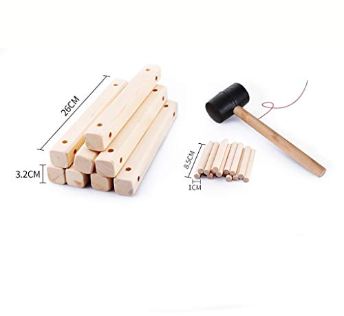 Soporte de vino de madera sólido para botellas miniatura 3