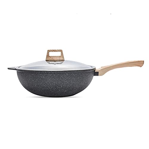 Wok de aleación de aluminio 32 cm con recubrimiento antiadherente