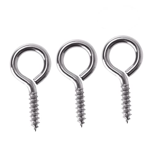 VILLCASE 25pcs Screw Eye Pin for Jewelry Crafting Sturdy and Ergonomic Design Easy to Use