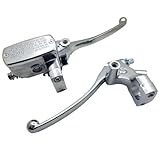 Universal 25MM Motorrad Bremse Kupplung Hebel Hauptzylinder Reservoir Kompatibel Mit Steed 400 600...