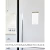 Beautiful Magnetic Notepads for Fridge - Set Of 4 Modern Note Pads With Lined Pages to Easily Write Notes & Make Grocery/Shopping Lists - The Perfect To Do Pad w/ Strong Magnets for Your Refrigerator