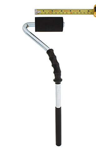 Dct Heavy-Duty High-Pressure Rubber J-Roller – Curved Handle And Solid Hard Roller Tool For Floor Laminate & Veneer Glue #TOP2