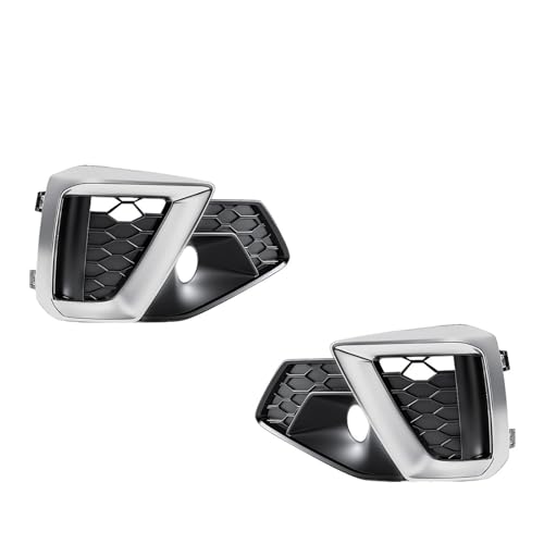Cadre de calandre de pare-choc avant Audi A4L B9 S-Line 2020-2024 garniture argent