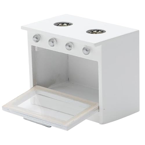 Perfetto per il gioco di finzione: questa stufa per casa delle bambole incoraggia la creatività e la narrazione fantasiosa, consentendo ai bambini di creare le proprie avventure culinarie e scenari di cucina, favorendo le abilità di gioco essenziali.
