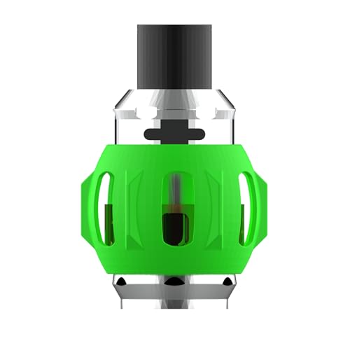 VapeGuard Refillable Vape Accessories Silicone Vape Tank Protector Band for Sub Ohm Tanks. [GREEN]