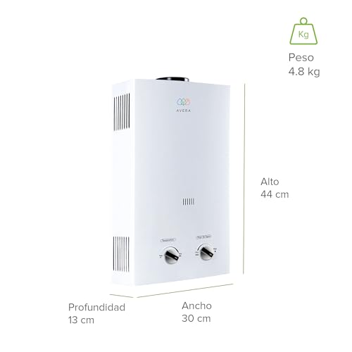 La mejor selección de Calentador Avera , tabla con los diez mejores. 2 Calentador Avera marca AVERA (2)