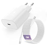【Charge turbo PD 25 W : jusqu'à 4 fois plus rapide】 Faites l'expérience de la vitesse qui vous fait gagner du temps. Notre chargeur rapide PD de 25 W charge jusqu'à quatre fois plus rapidement qu'un bloc d'alimentation standard traditionnel. Concrètement, cela signifie que votre iPhone 15 Plus atteint une charge de 60 % en seulement 25 minutes. Même un iPad Pro 12,9